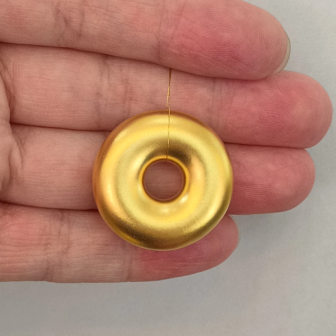 足金999黄金平安扣吊坠真金正品纯黄金吊坠黄金素款黄金按克算