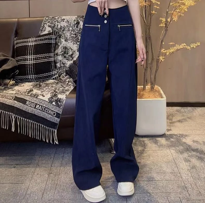 新款加厚时尚休闲百搭运动休闲裤女X9889