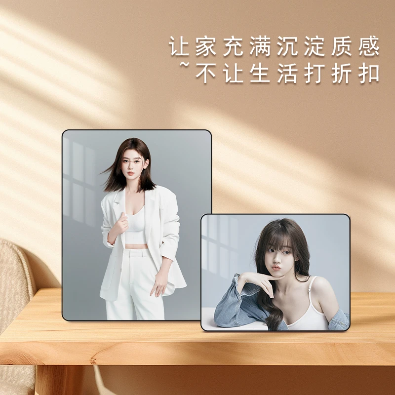 相框摆台定制婚纱照/结婚证情侣相照片全家福儿童8寸画框桌面摆件