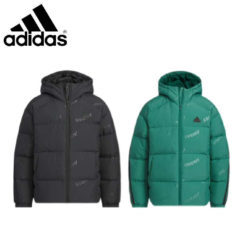 阿迪达斯儿童羽绒服保暖冬季运动户外休闲羽绒服JJ5021 JJ5028