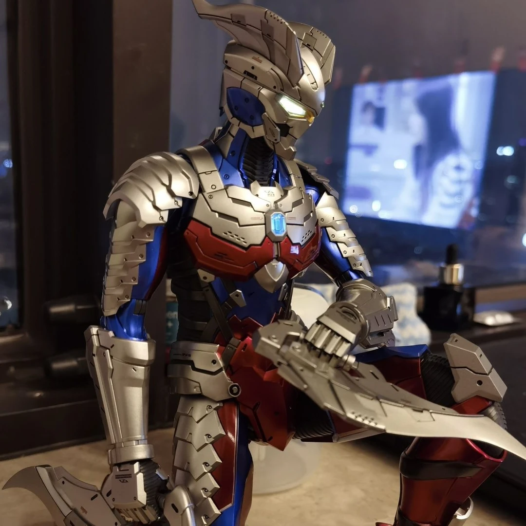 机甲闪耀赛罗奥特曼机动手办黑暗洛普斯多关节超可动男孩模型玩具