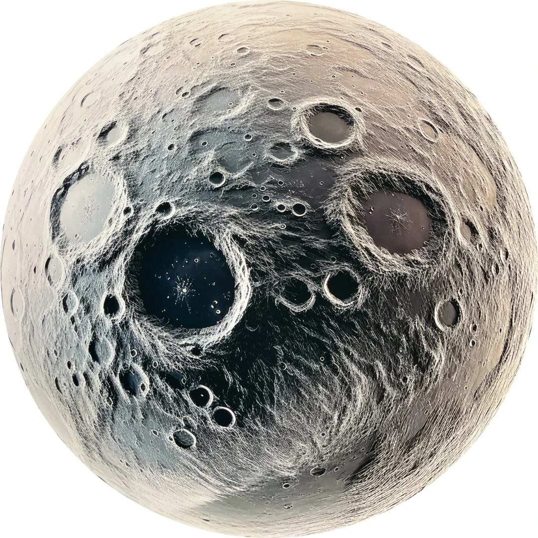 创意LED月球灯箱拍照打卡必备月球灯箱夕阳灯