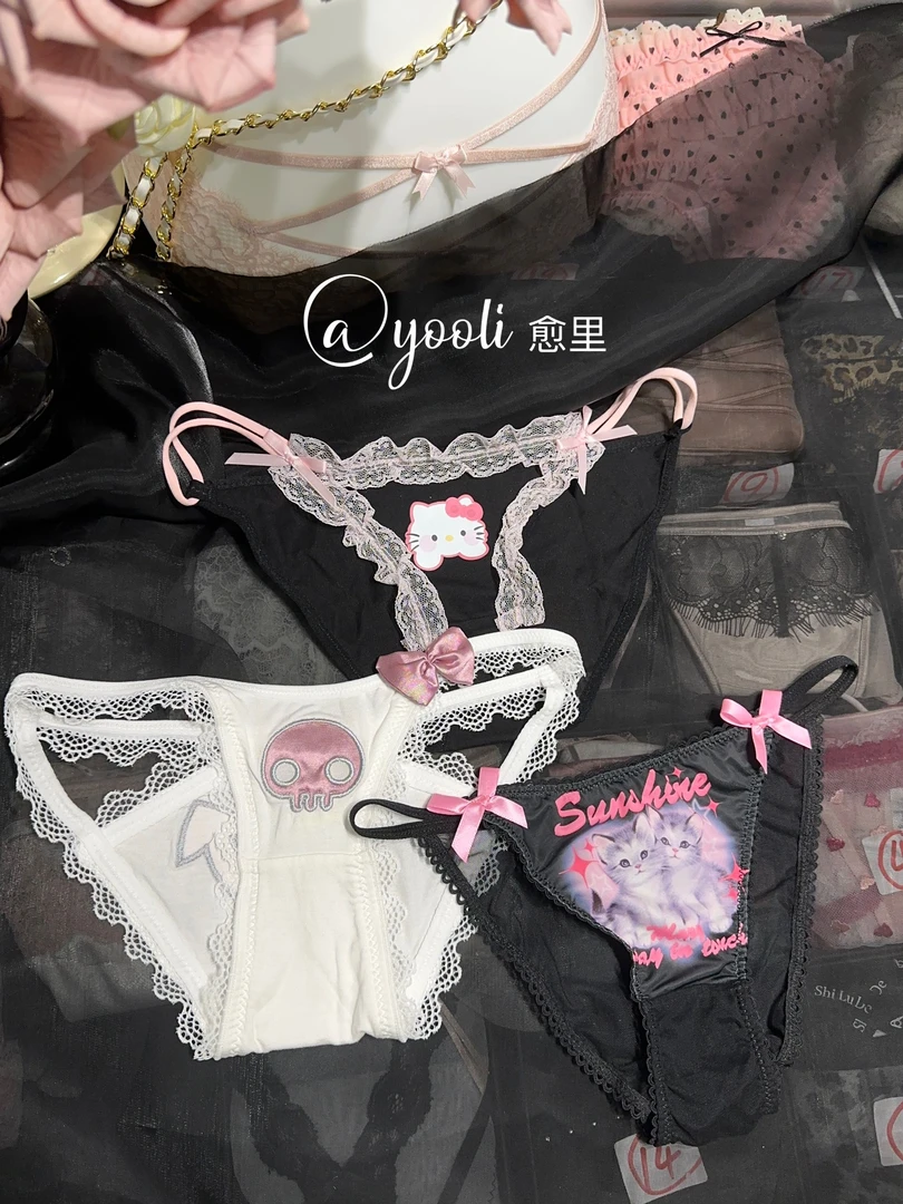 ”性感猫咪“ 纯欲甜美设计感内裤