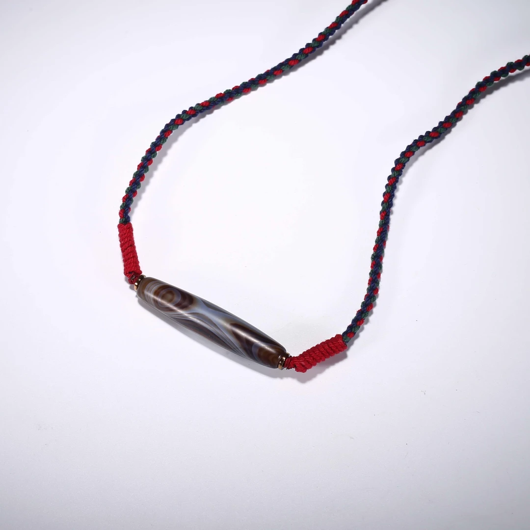 【济文阁】JWYS20713431清代 缠丝玛瑙珠