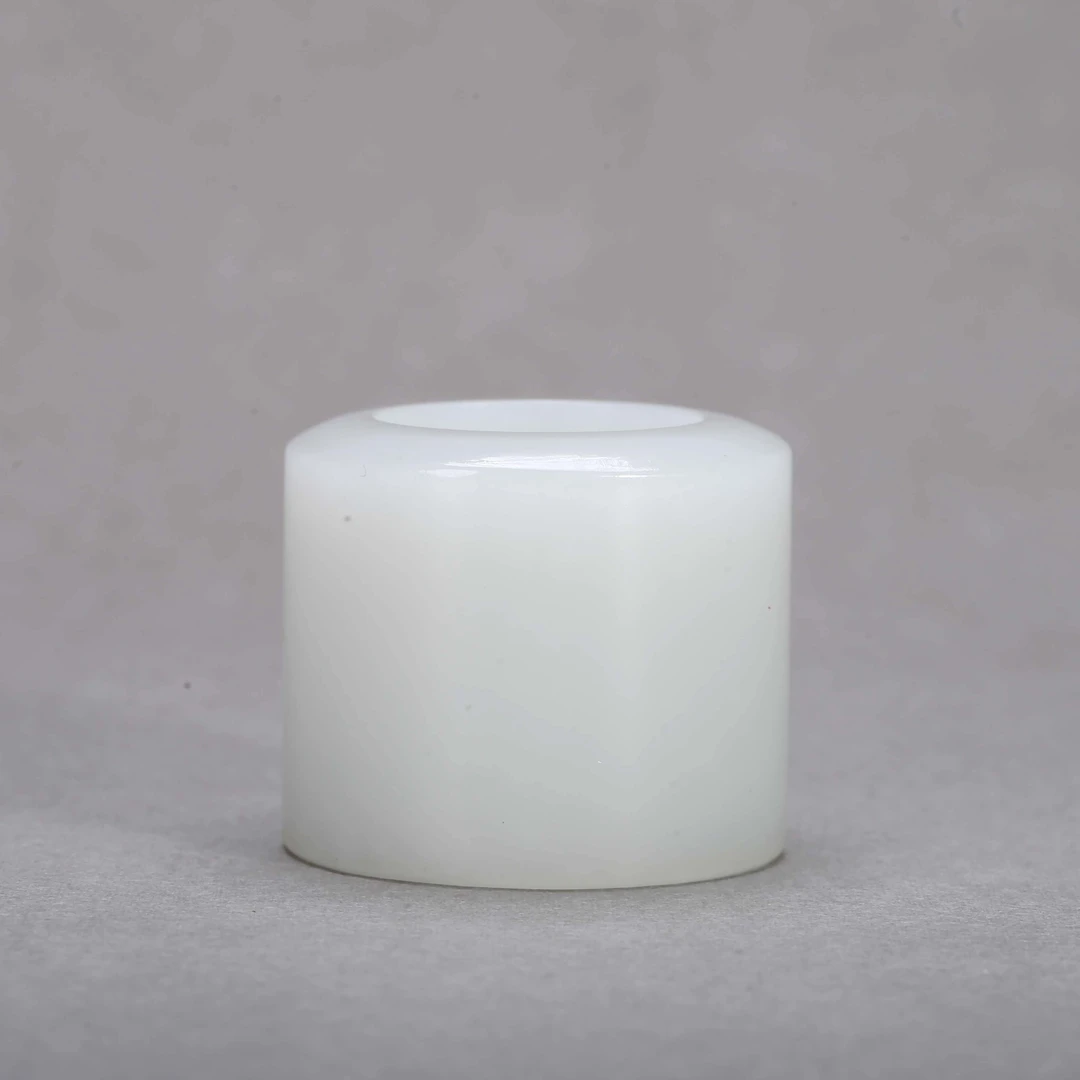 清代/白玉扳指/JXQ20120309/收藏/【济文阁】