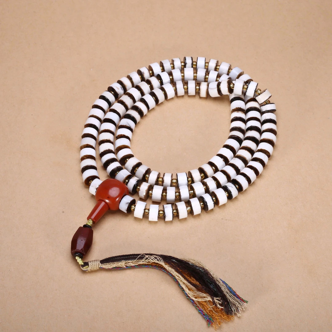 【济文阁】JZYM20110709民国 药师玛瑙剁珠链