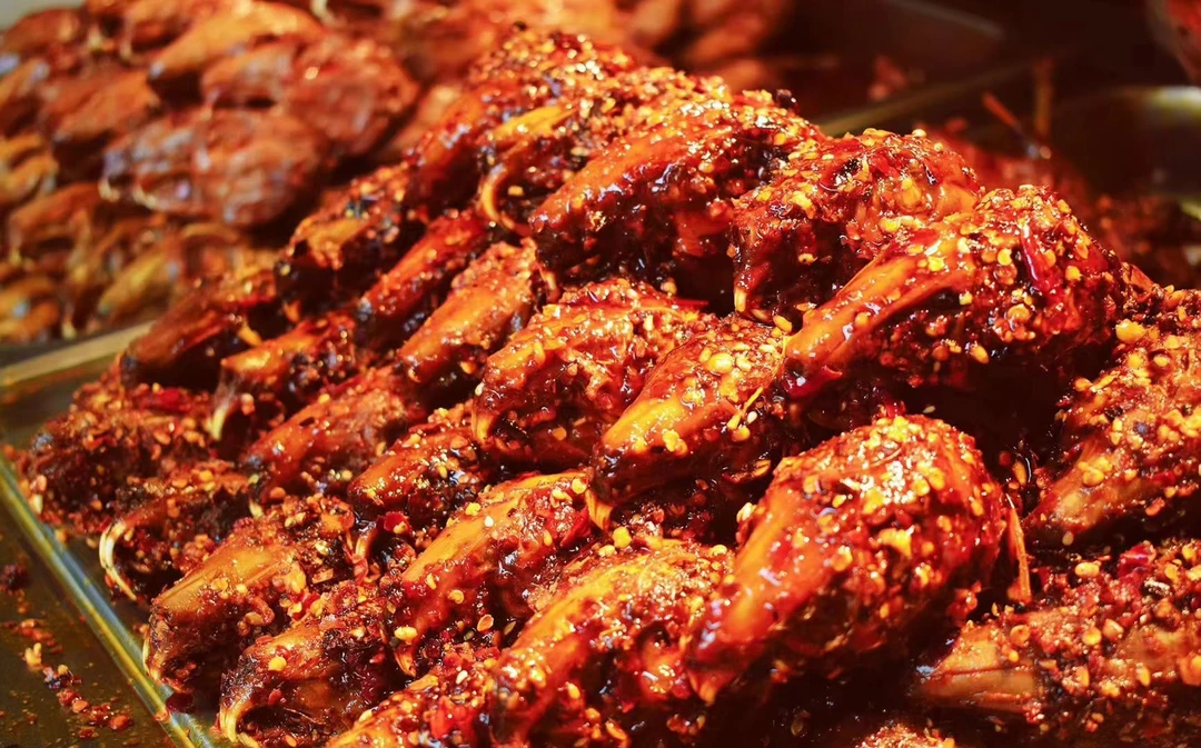 特色麻辣兔头5个装