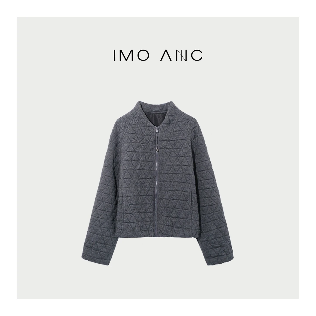 IM SO FANCY【柒柒】lulu菱格棉衣外套SQ1420
