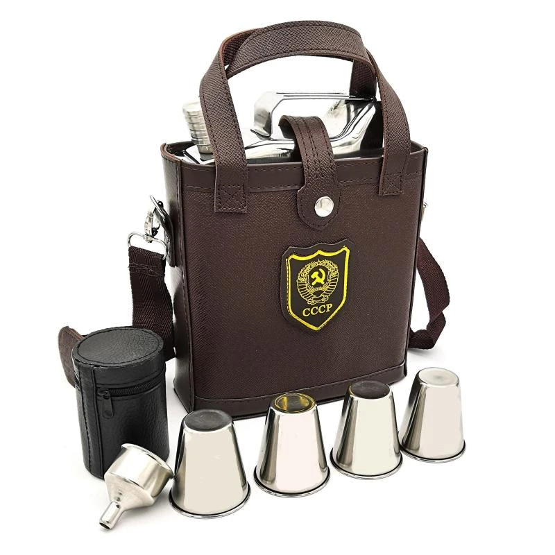 304不锈钢酒壶酒桶随身户外便携酒瓶大酒桶3斤5斤7斤家用油桶水壶