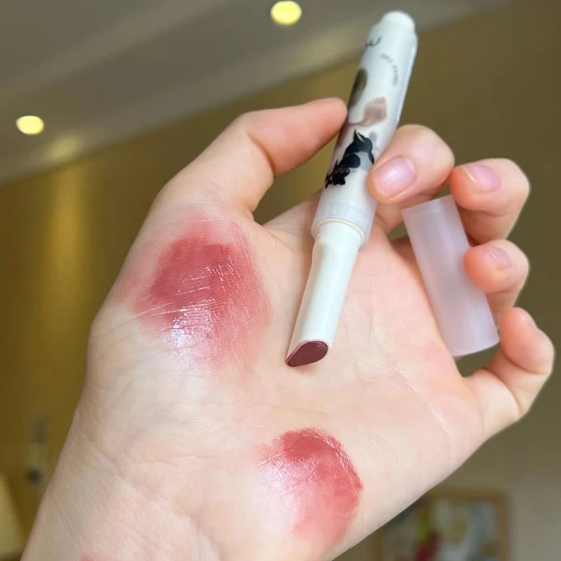 NOVO初吻棒口红唇膏不沾杯不掉色滋润保湿素颜显白口红奶冻唇膏笔