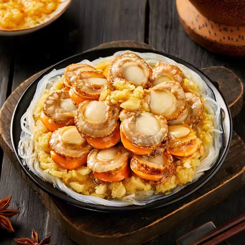 蒜蓉粉丝扇贝肉海鲜鲜活冷冻水产粉丝空气炸锅开袋即食烧烤