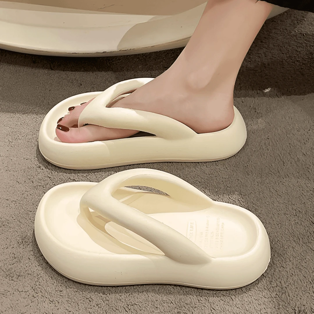 厚底外穿人字拖女款2025新款沙滩居家eva时尚防滑情侣夹脚拖鞋男