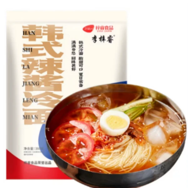 【三心】李梓睿韩式辣酱冷面8袋、辣白菜1袋