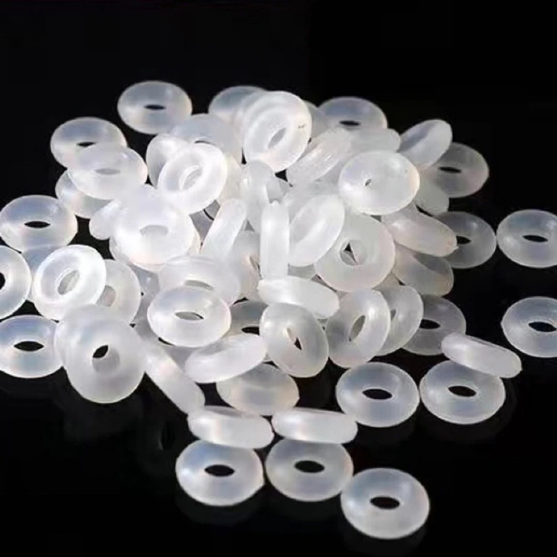 20个手链手串项链文玩玉石防滑防摩硅胶垫片橡胶定位圈钢丝绳隔片