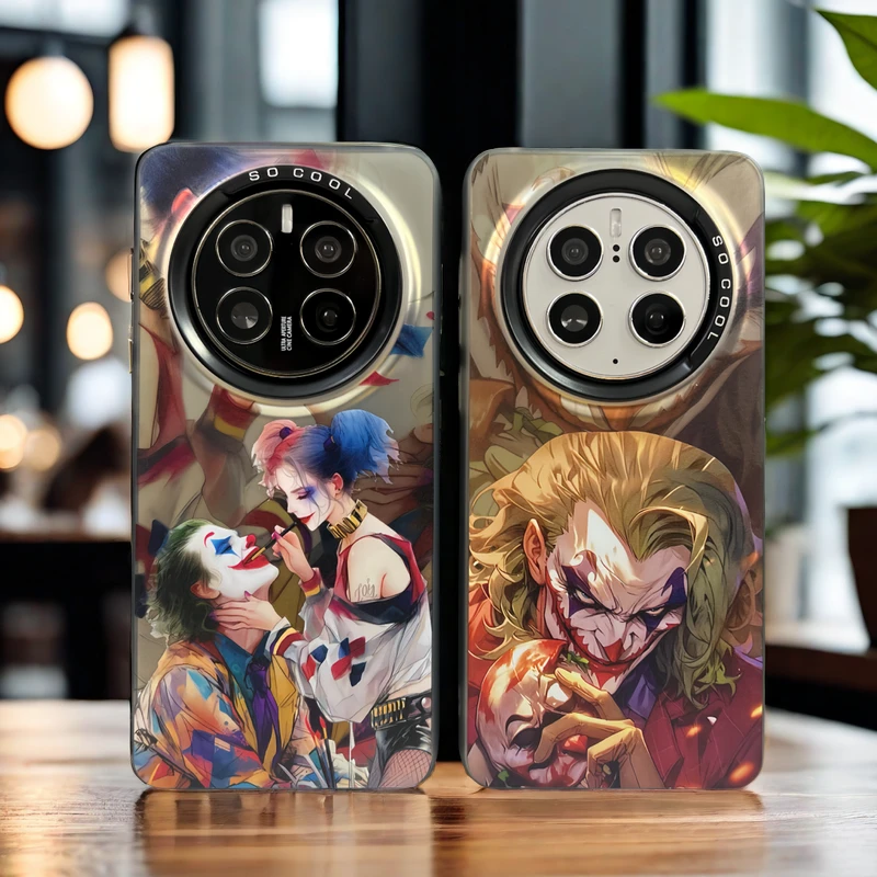 【情侣小丑】华为荣耀/三星/苹果/小米/红米/OPPO/vivo/一加/磨砂壳