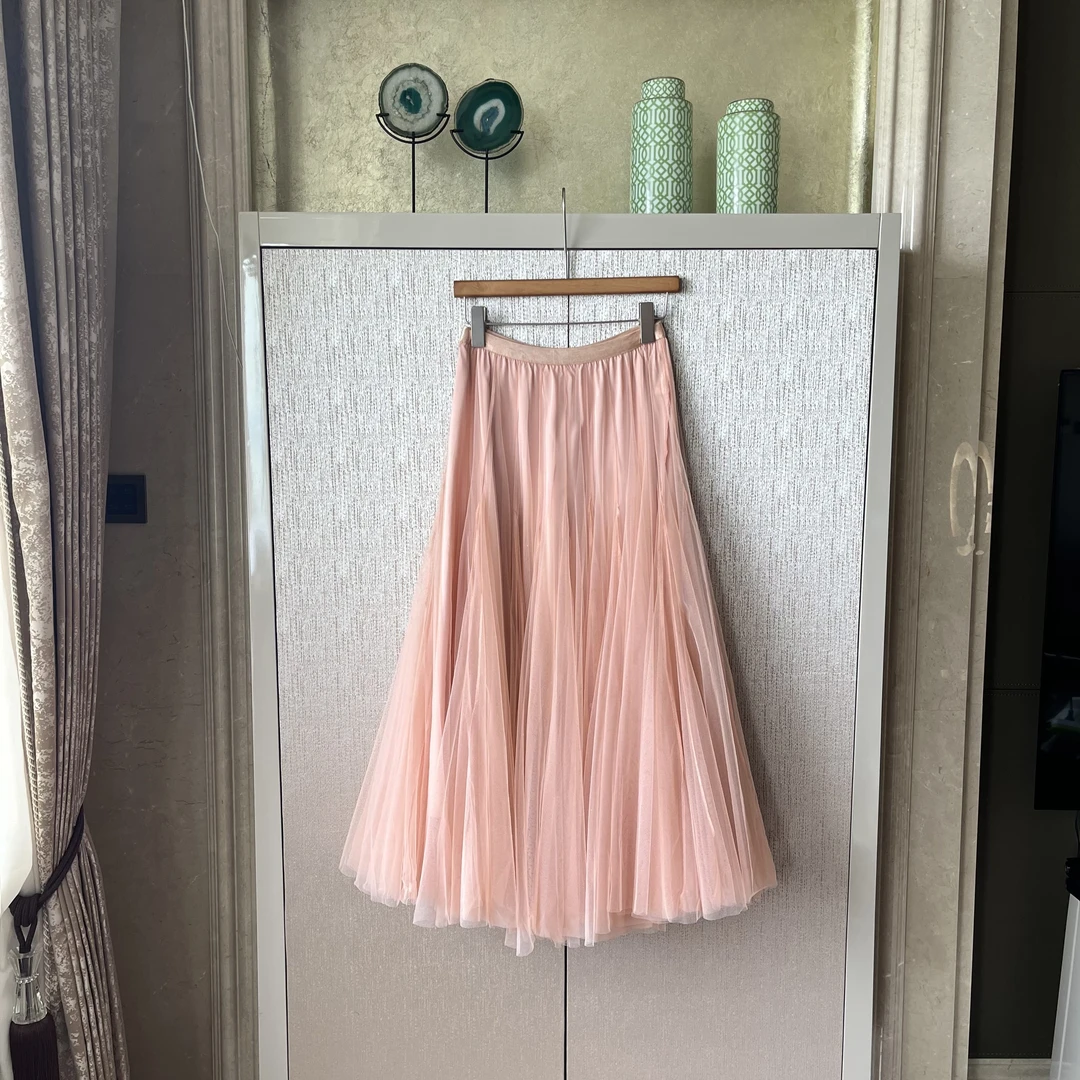 锦纶半身裙气质时尚百搭休闲宽松舒适