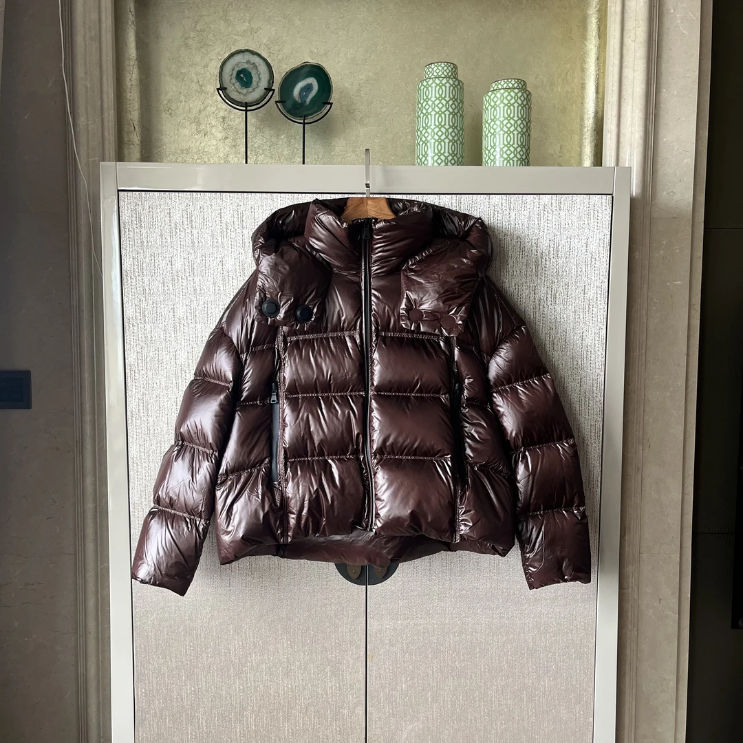 锦纶填充物白鹅绒羽绒服时尚百搭休闲