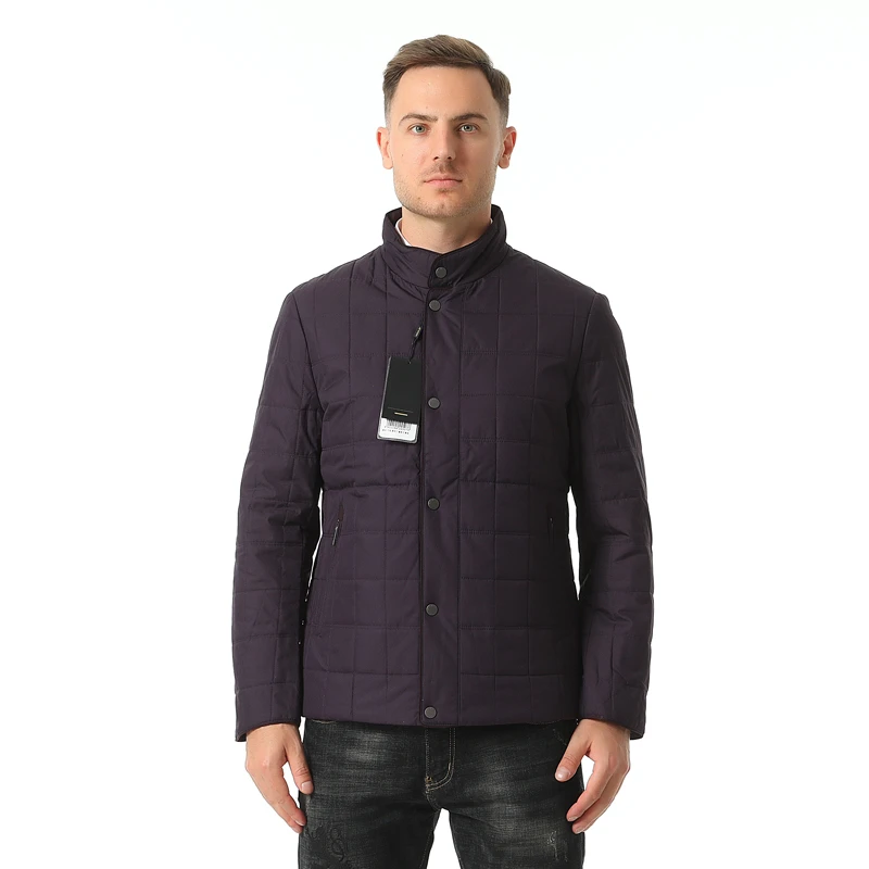 JF1391杰凡牌春秋款男式棉衣 商务休闲保暖防风棉服外套