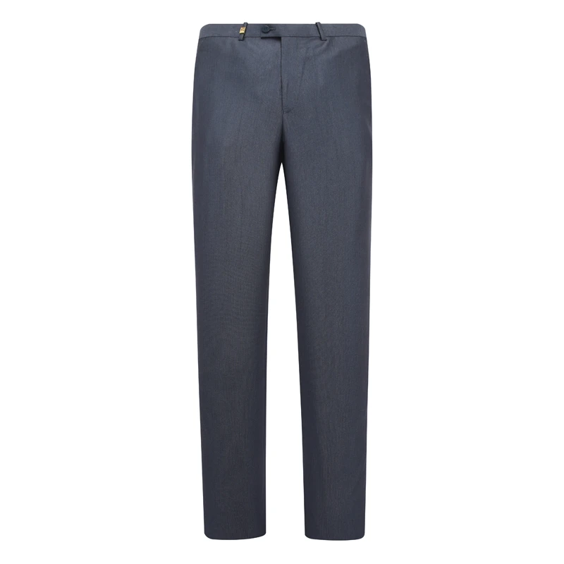 U42 雅 春秋厚度男式西裤 中腰修身商务休闲长裤 弹力