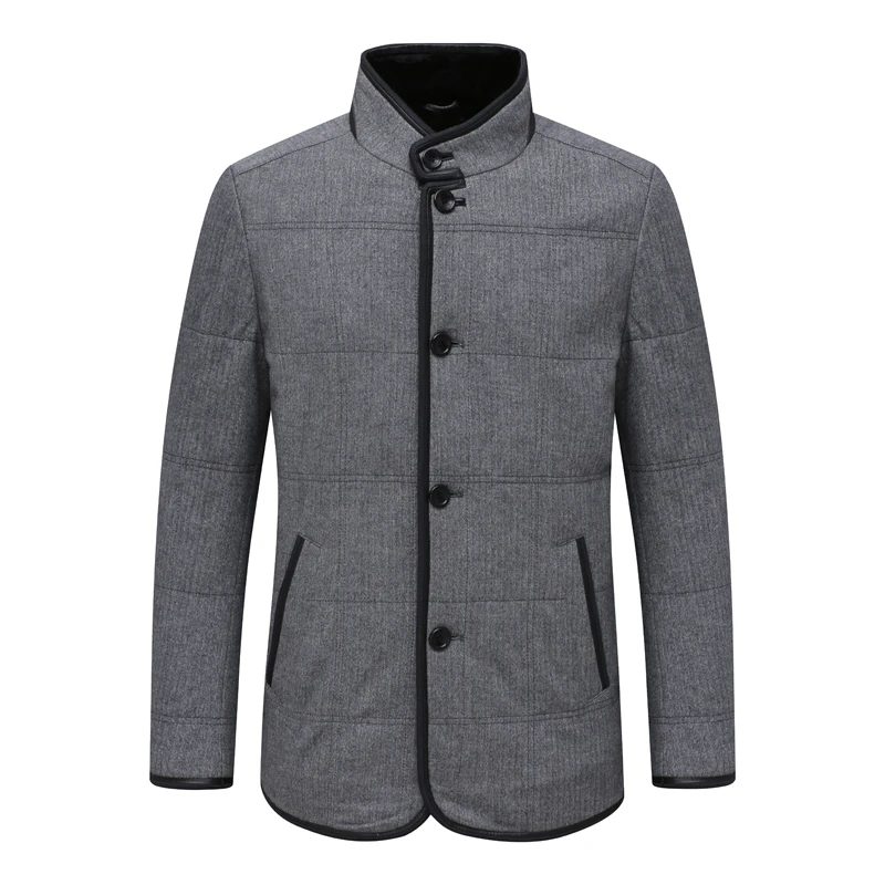 KL155凯莱牌秋冬款男尼克服休闲保暖防风外套