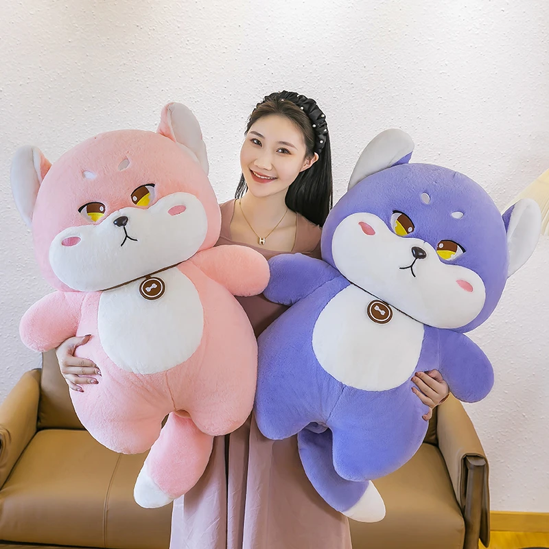 可爱嘟嘟犬毛绒玩具公仔狗狗抱枕玩偶送女生闺蜜儿童可爱生日礼物