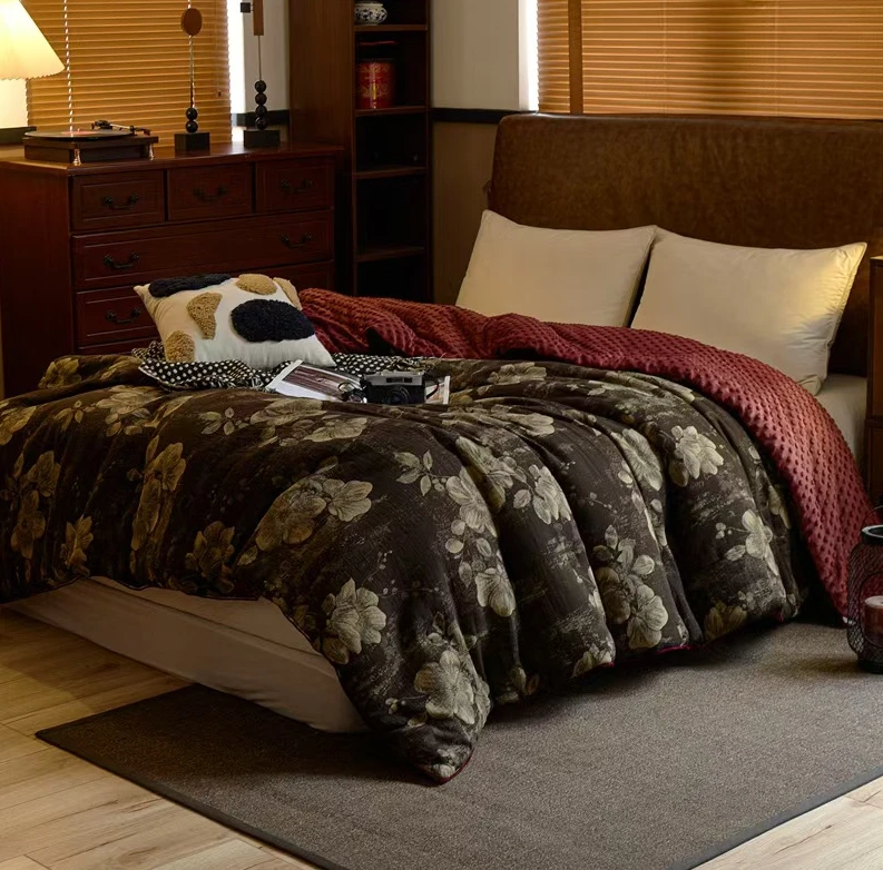 【奥兰之歌】230*240cm床单亲肤舒适纱布双面可用