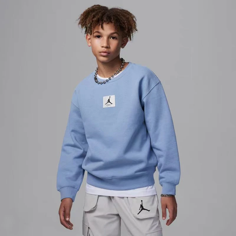 AIR JORDAN春秋休闲运动童装卫衣小童时尚套头卫衣D078
