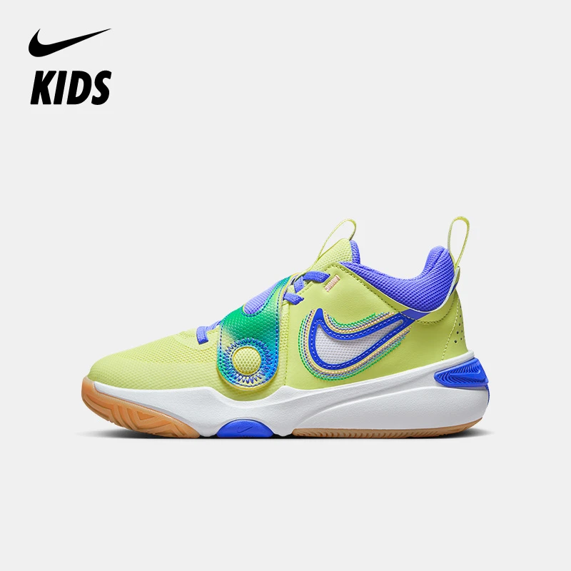 NIKE童鞋儿童男童秋冬运动大童篮球跑步鞋FN6676