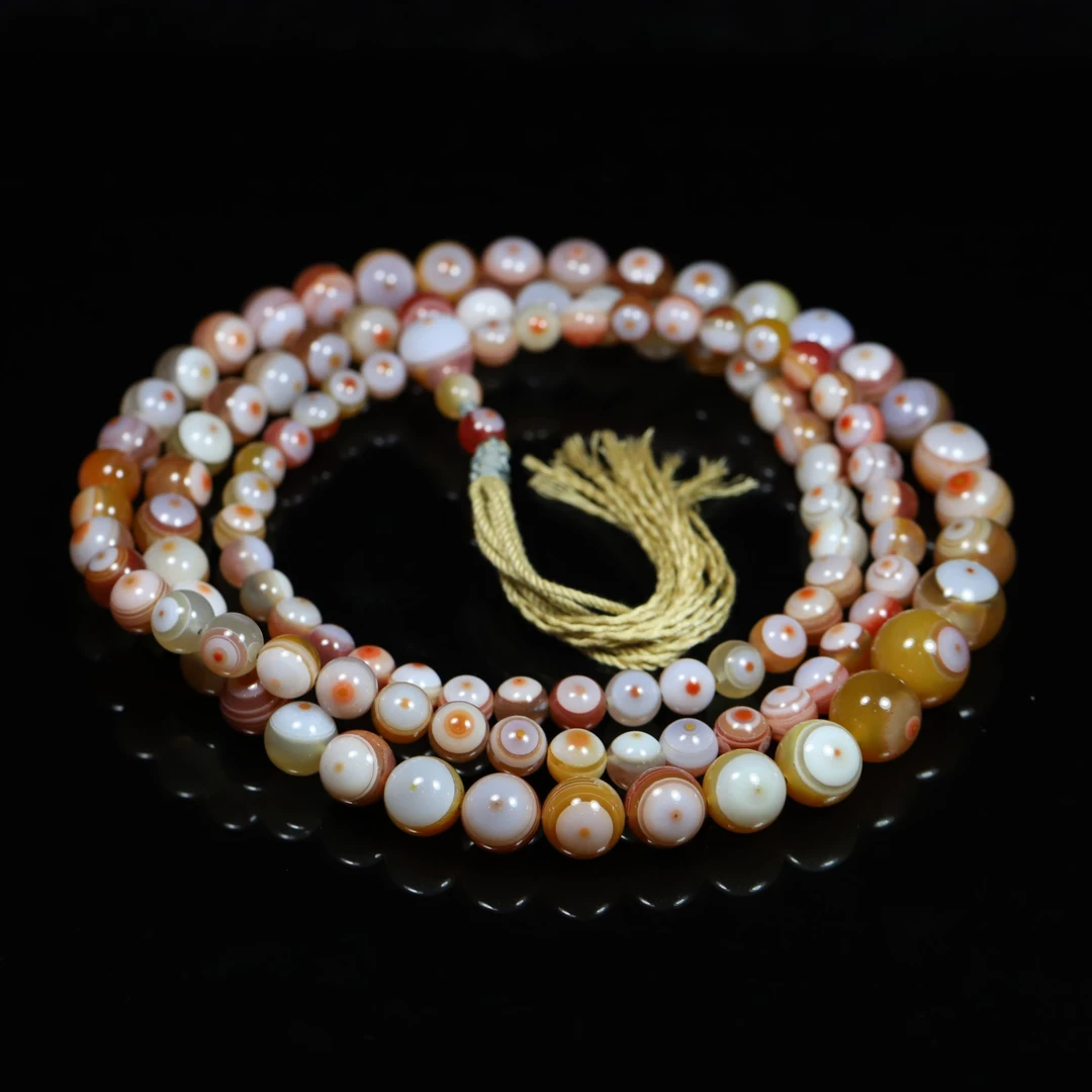 保山南红天眼珠 塔珠 颗颗正眼