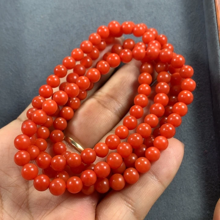 南红玛瑙多圈未镶嵌