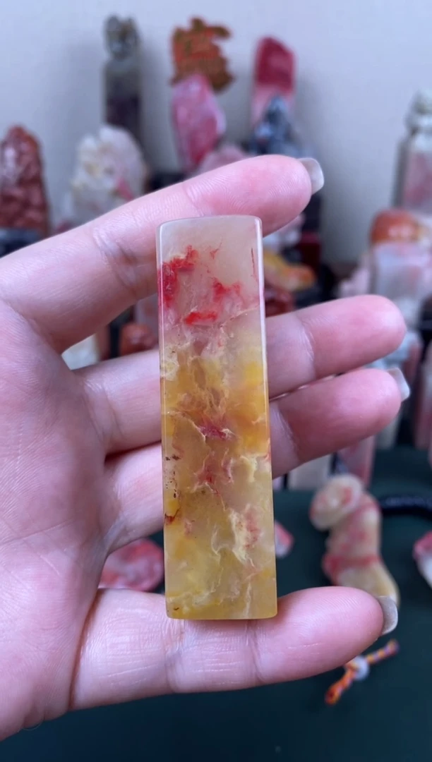 【闪购商品】巴林鸡血石鸡血石素章