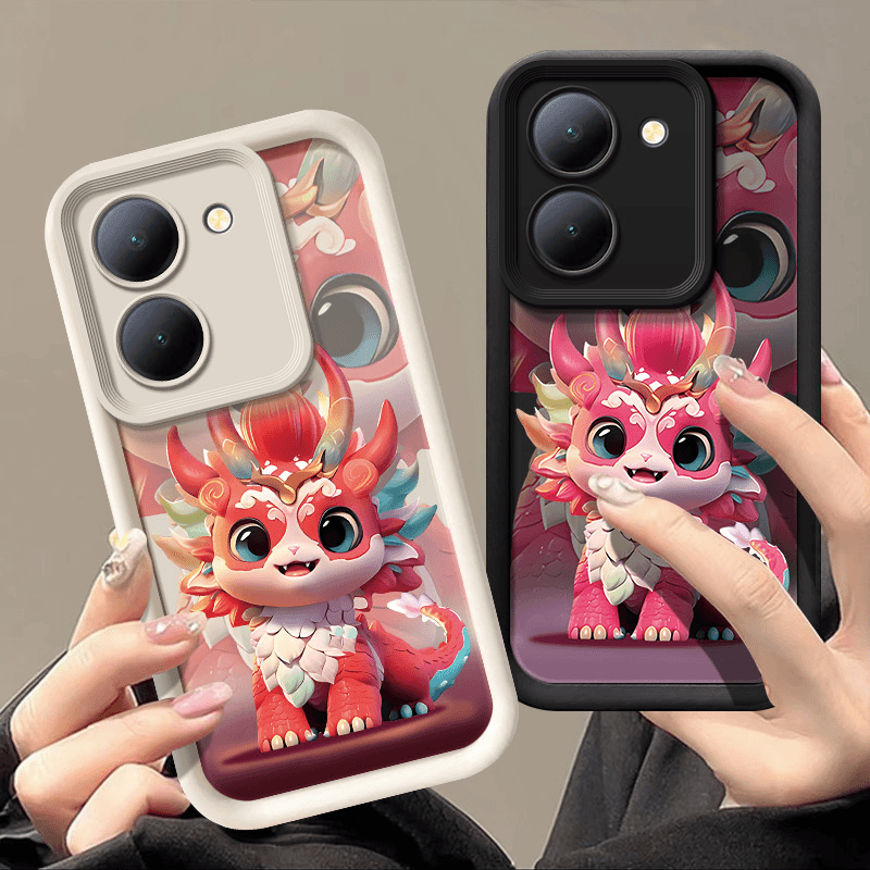 适用vivoy78手机壳V2278A新款防摔潮牌软胶挂绳个性软硅胶可爱保