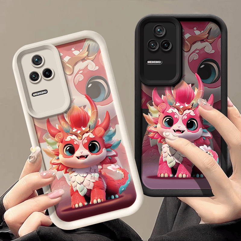 适用红米k50手机壳22021211RC简约保护套挂绳软硅胶软胶个性可爱