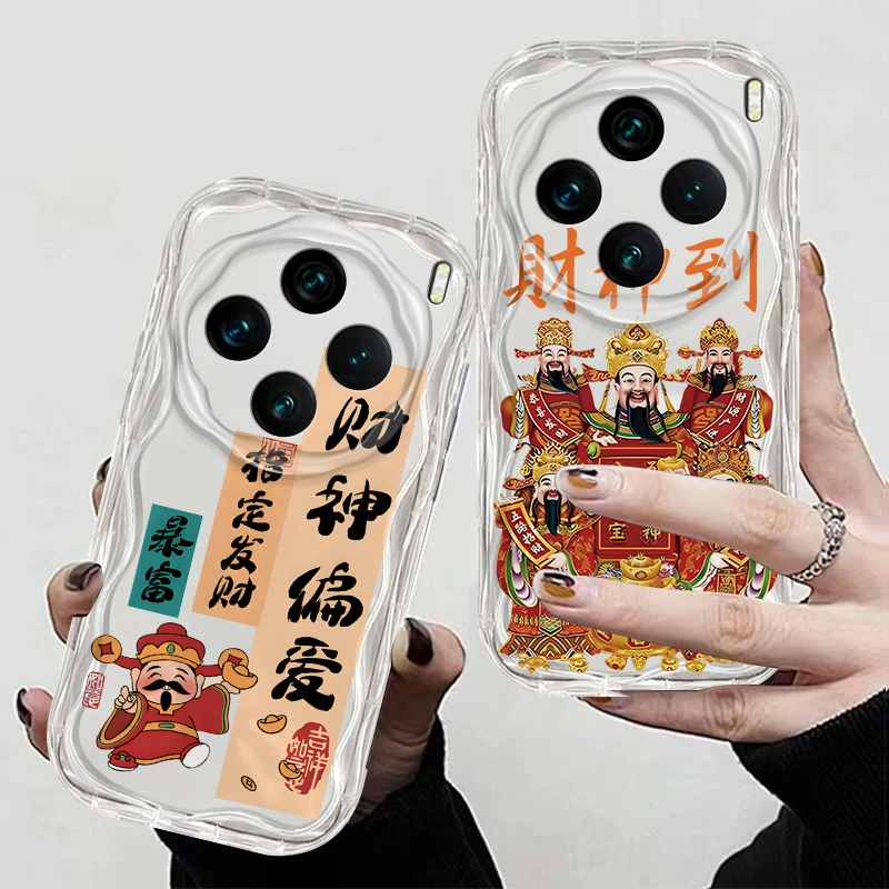 适用vivox100手机壳vivox100pro中国风V2309A软硅胶超薄简约软胶