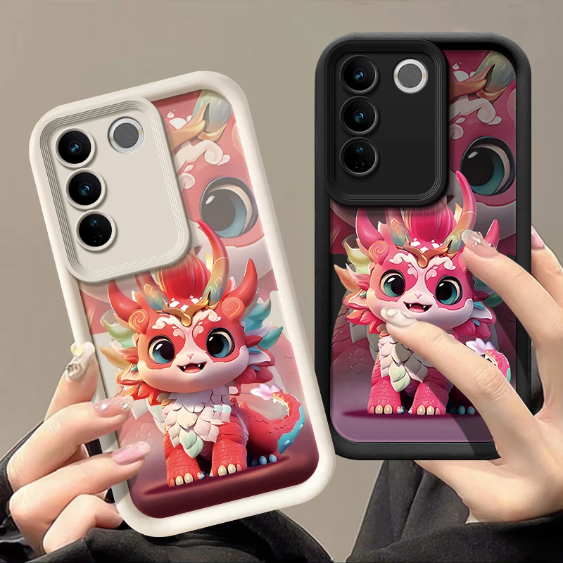 适用vivos16e手机壳V2239A软硅胶软胶挂绳个性硅胶软潮男女女中国