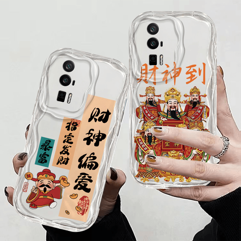 适用红米k60e手机壳k60/k60至尊版/k60pro软胶22127RK46C网红个性