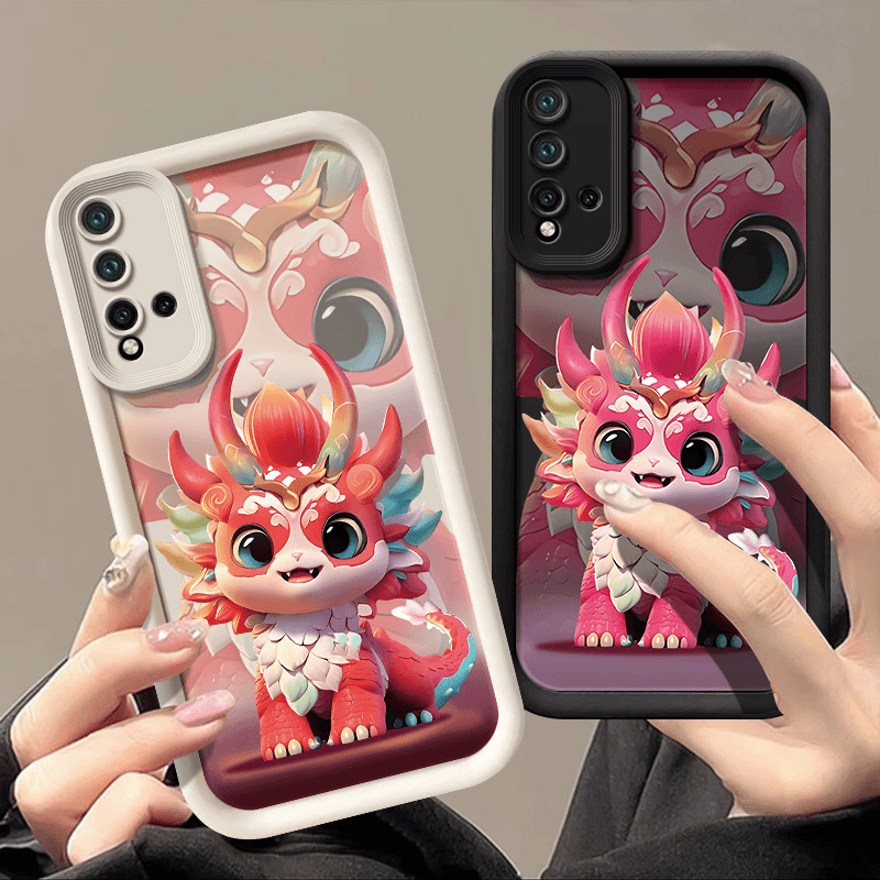 适用华为nova5手机壳SEA-AL00软硅胶潮牌个性卡通挂绳软胶简约可