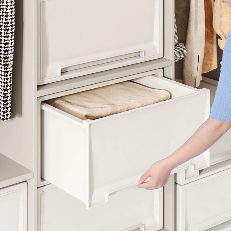 【45L：47*35*25】家用衣物收纳箱抽屉收纳柜多层衣服储物整理收纳盒