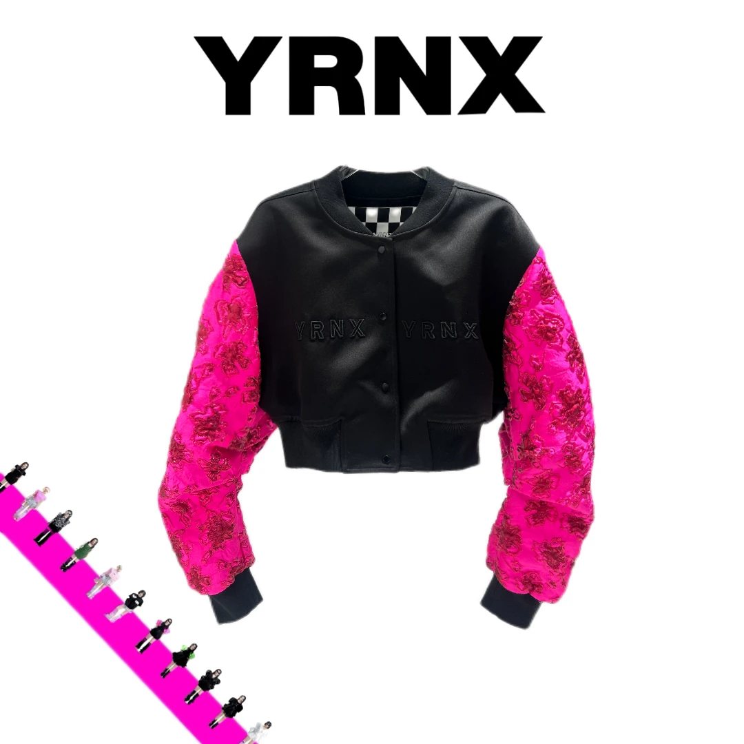 YRNX/伊然納暄【锦上添花】小众设计师原创款时尚高定织锦袖夹克