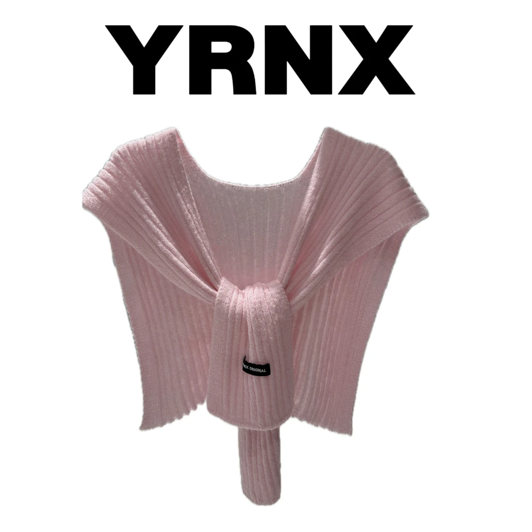 YRNX/伊然納暄 小众设计师原创女士款百搭潮流时尚长款纯色披肩