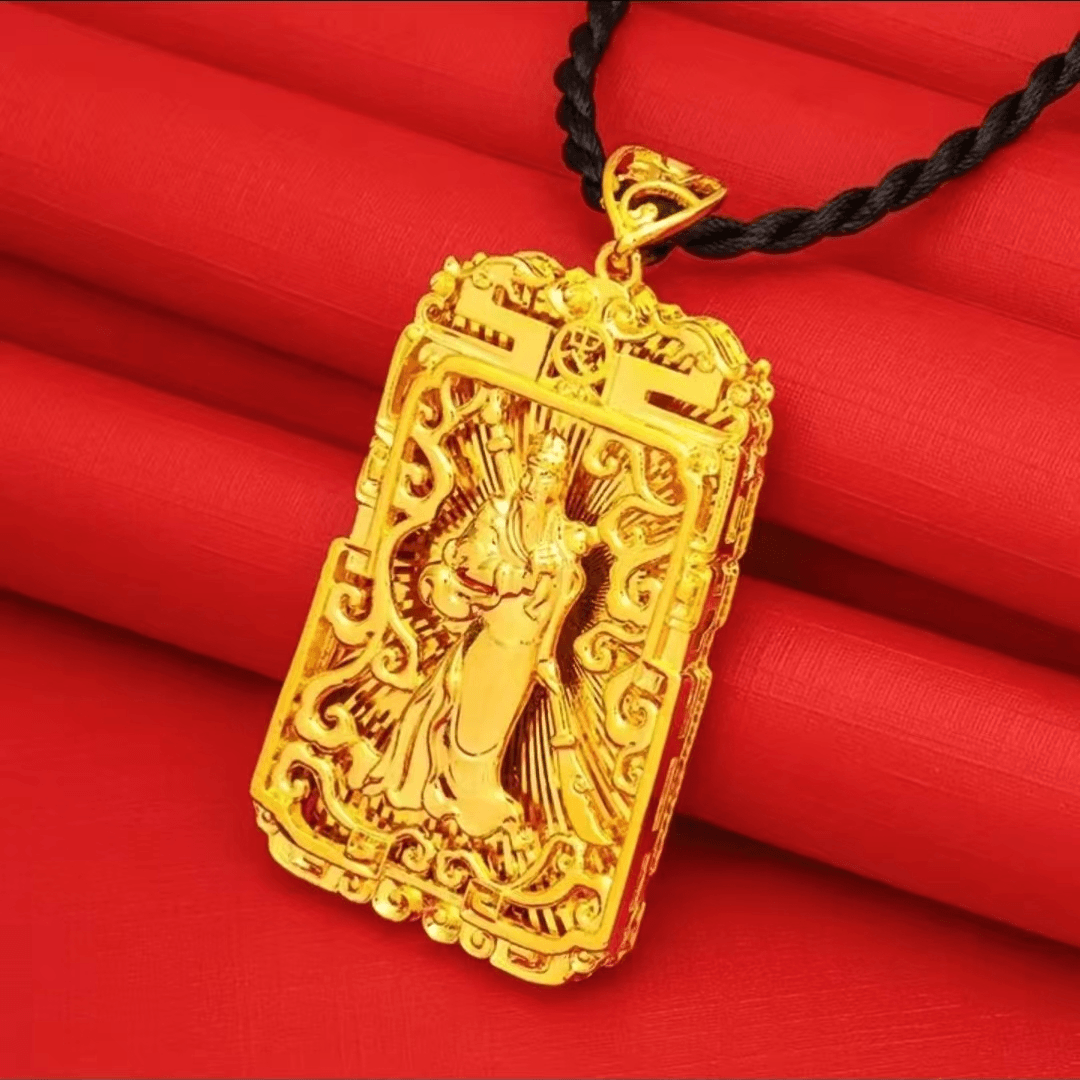 合金吊坠  2024款 关公吊坠气质时尚潮流大气项坠不掉色精美