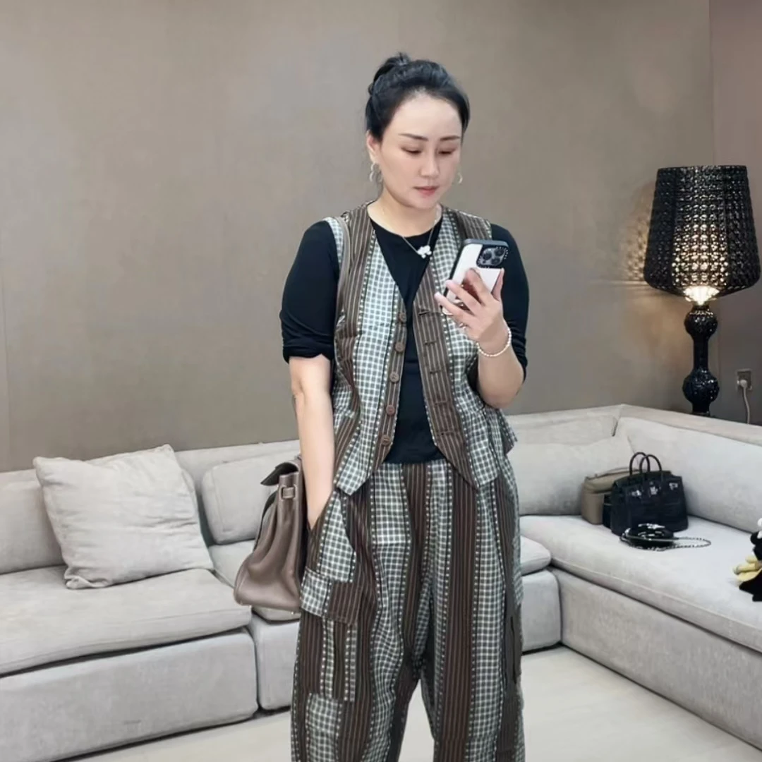 24早秋新款设计师款套装