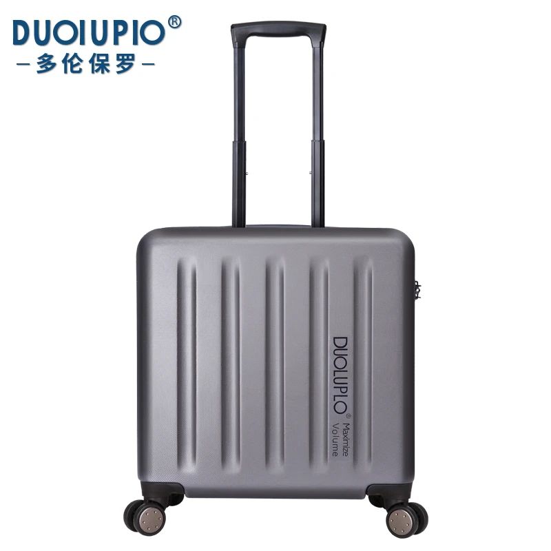 登机箱18寸方形拉杆箱ol行李箱旅行箱万向轮防摔防刮经典箱包通用