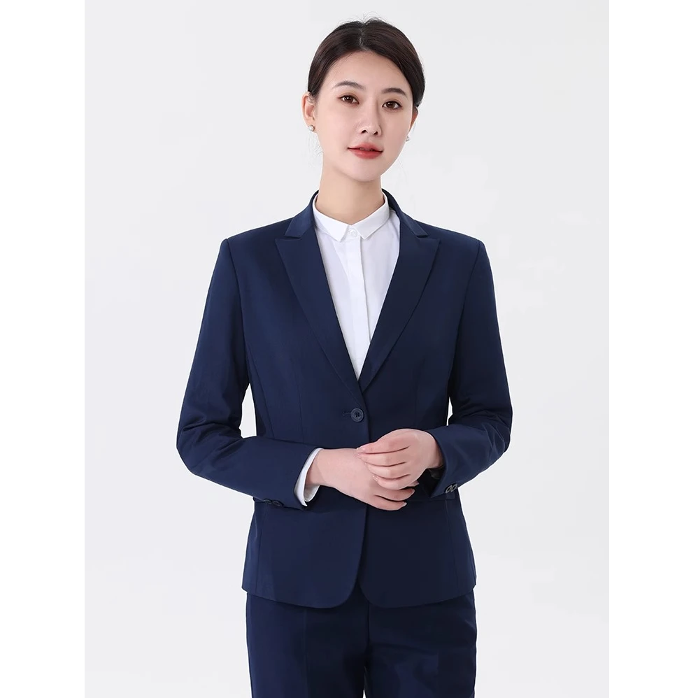 职业装女装西装套装女售楼部西服工装上班工作服时尚气质面试正装