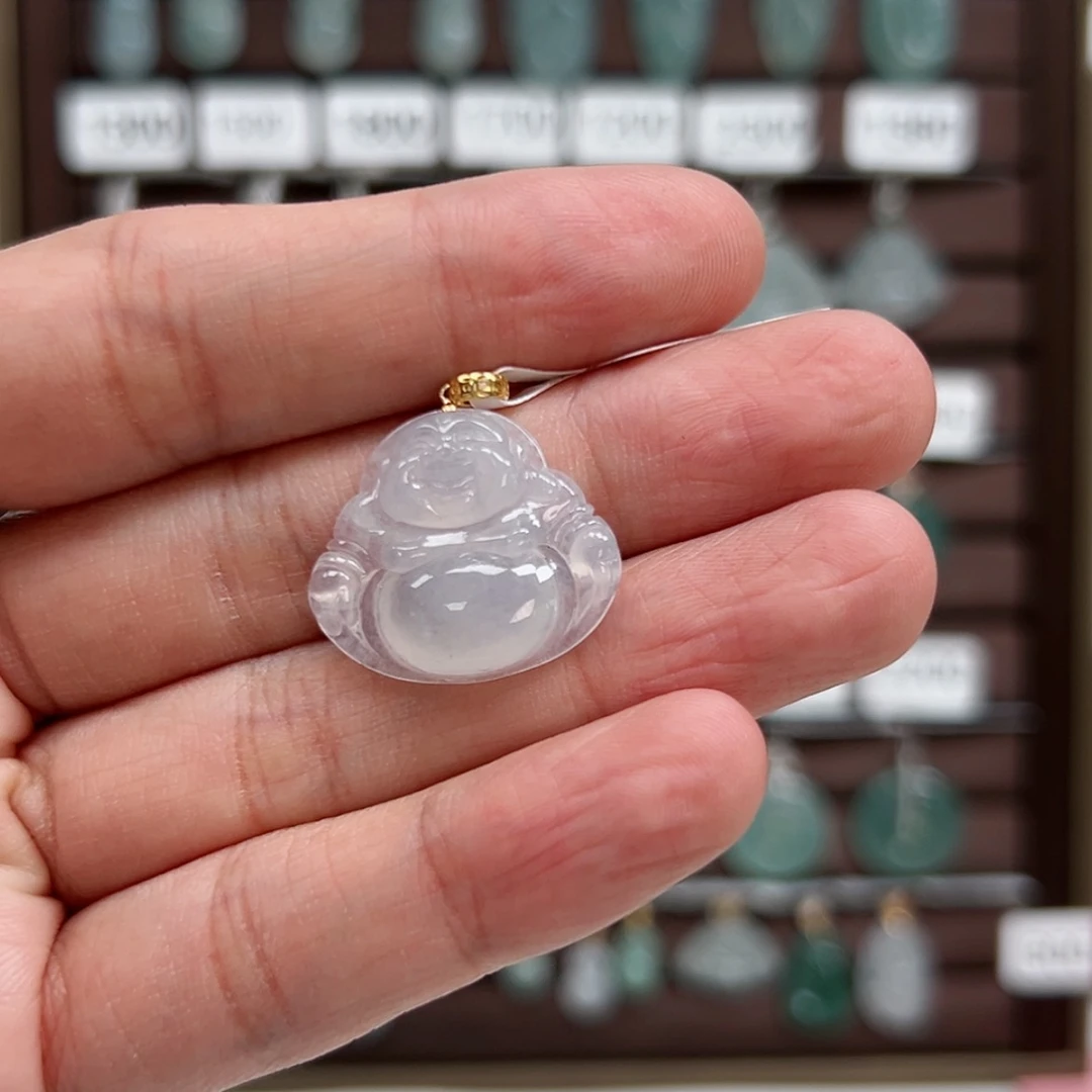 【闪购商品】翡翠颈饰18K金镶嵌