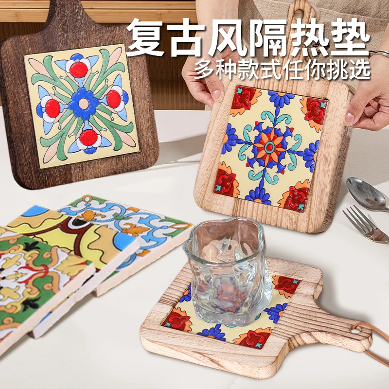 【实木隔热杯垫】碗垫餐垫锅垫木质防烫盘垫餐桌垫砂锅垫子耐高温