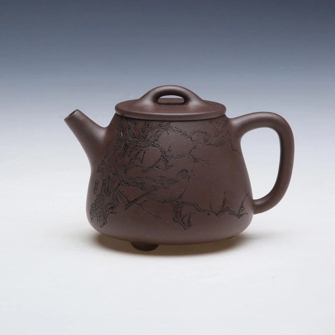 【庆壶轩】高瓢 黑墩头 200cc  范锡元纯手工制作