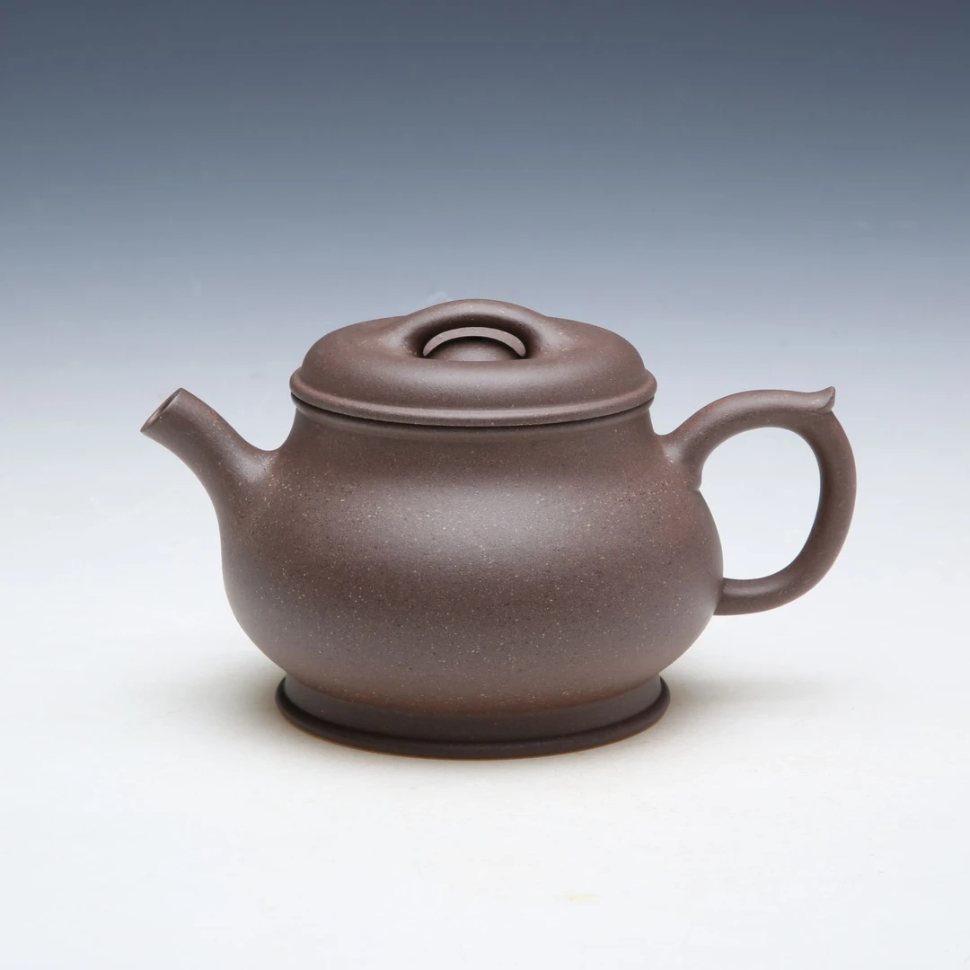 【庆壶轩】簋壶•颂金 桃花泥原矿无添加 170cc 精工半手制作