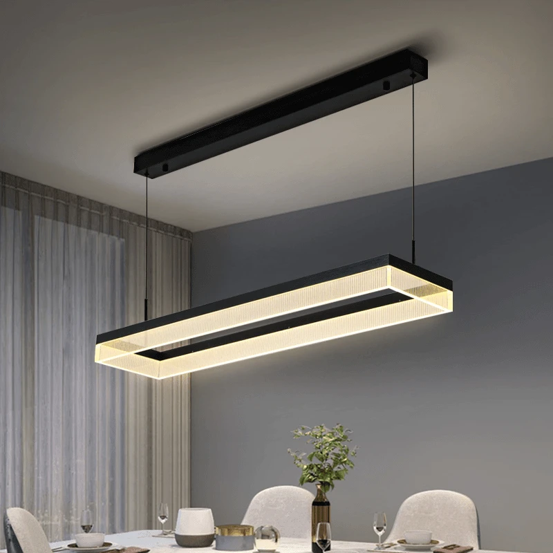 2024年新款餐厅吊灯设计师个性创意饭厅餐厅简约现代吧台岛台灯具