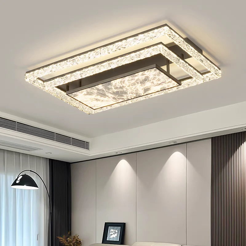 2024新款现代简约高端大气轻奢高级感中山灯具客厅吸顶灯大厅主灯